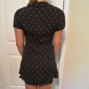 90s urban outfitters floral mini dress